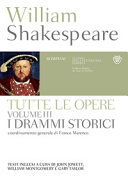 Copertina  Tutte le opere: Vol. 3: I drammi storici